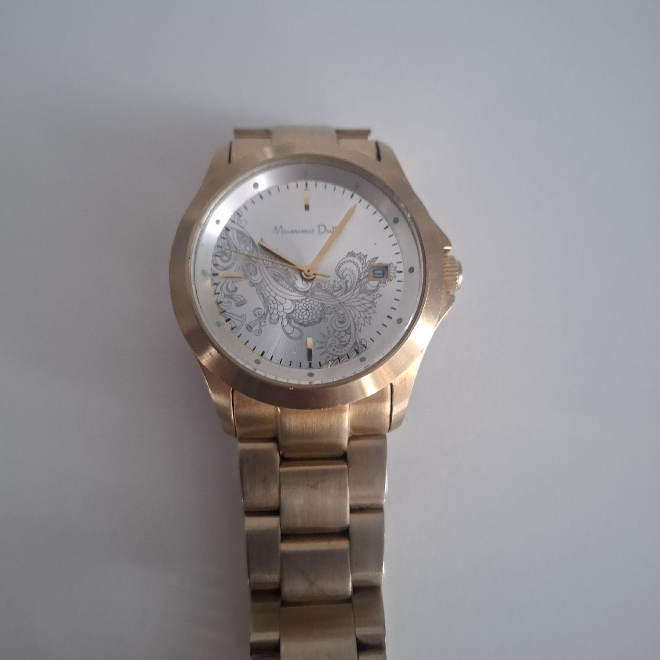 Massimo Dutti Orologi: Massimo Dutti Armbanduhr Goldfarben  – Usato da Siebnen venduto da kar_gxl6 5