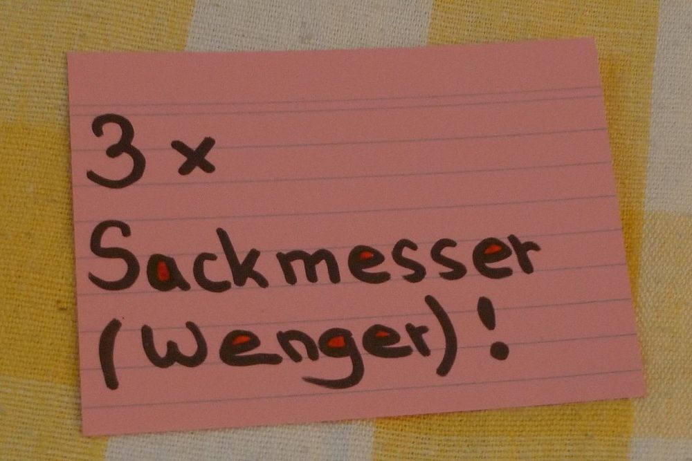 Wenger Coltelli tascabile: 3x Sackmesser (Wenger)! – Usato da Bern venduto da bn1640 4
