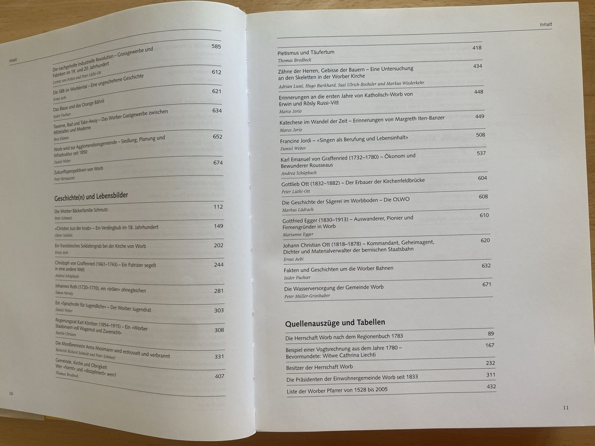 Libri: Worber Geschichte - Heinrich Richard Schmidt – Usato da Schwarzenburg venduto da Michellu 6