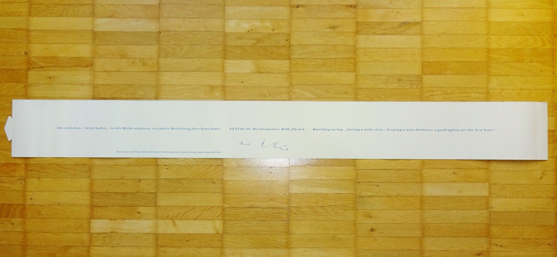 Cartoline postali: Panorama vom Titlis, ca. 1956 – Usato da St.Gallen venduto da Paddington11 7