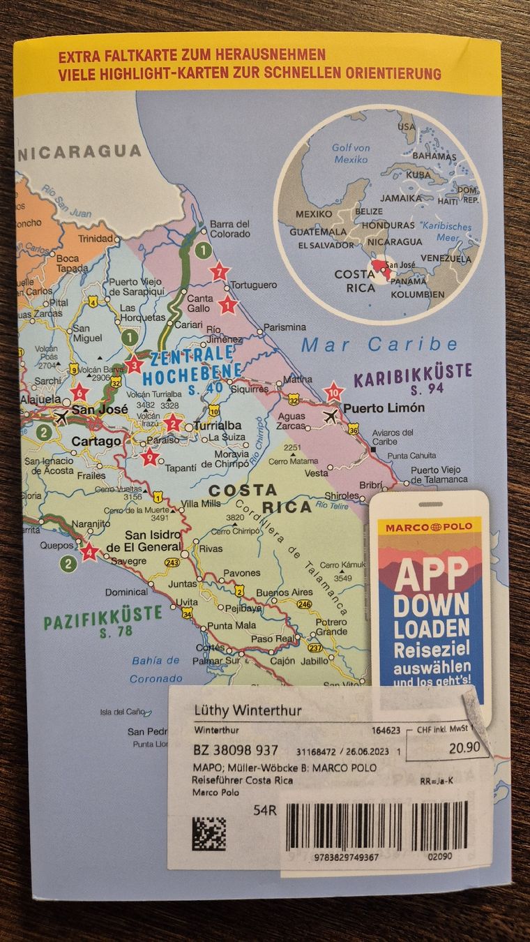 Libri: Reiseführer Costa Rica – Nuovo (secondo la descrizione) da Feuerthalen venduto da ste_zd8q 1