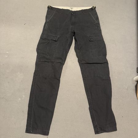 Carhartt WIP Aviation Pant Cargohose W32 L32 Schwarz / Anthr