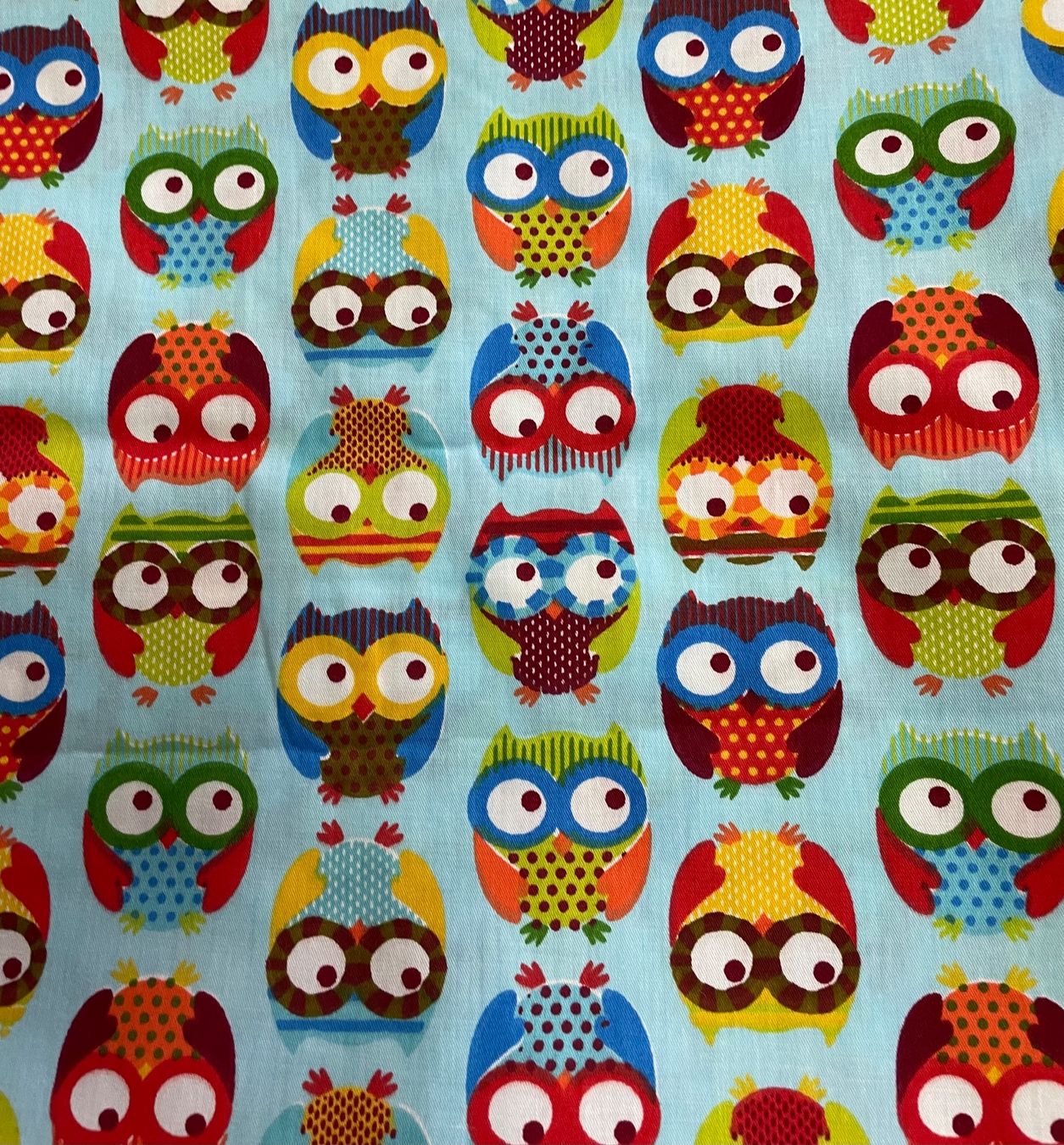 Tessuti: Stoff Eulen 160x40cm – Nuovo (secondo la descrizione) da Kesswil venduto da Nicole220870 1