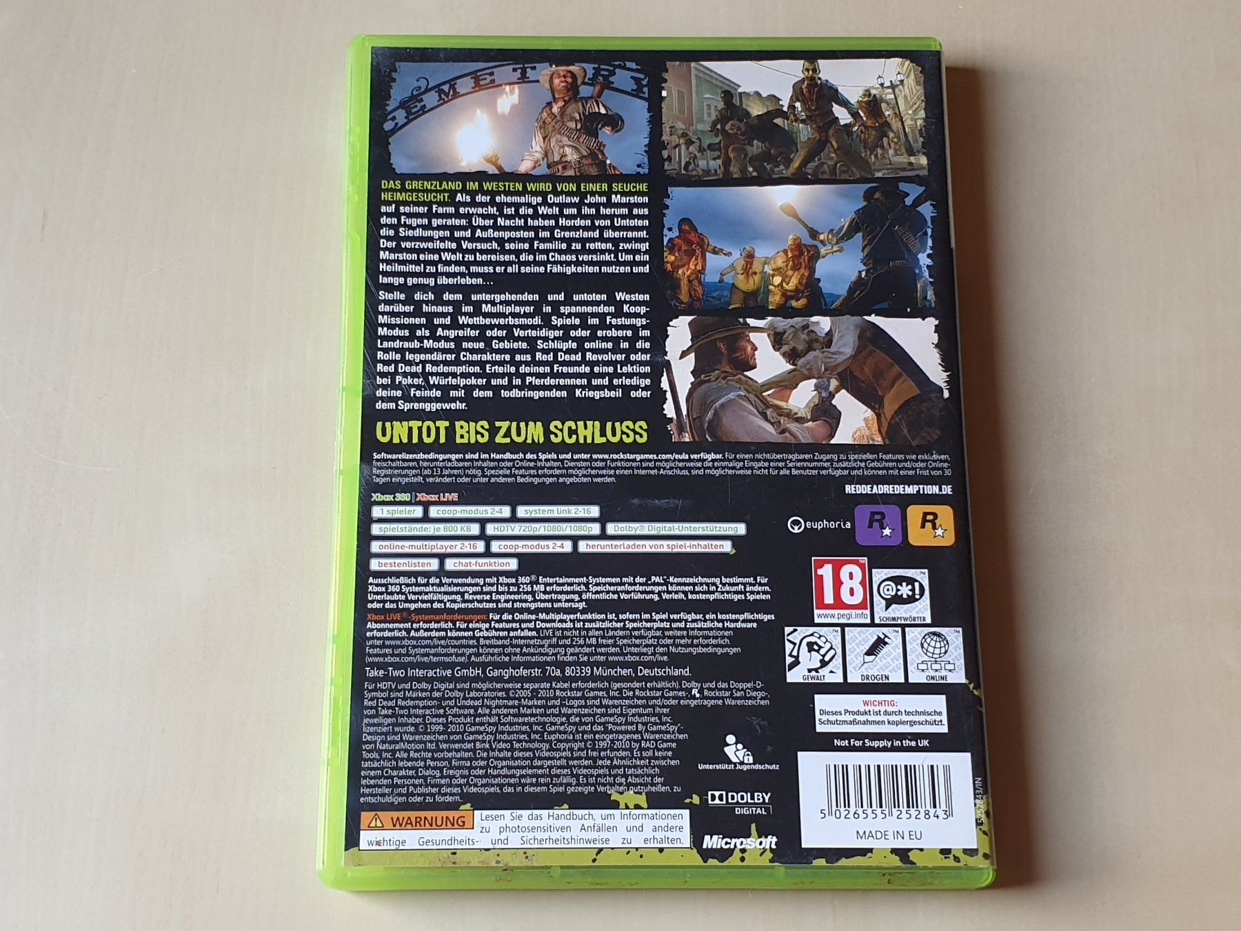 Microsoft Giochi: Red Dead Redemption Undead Nightmare – Usato da Stansstad venduto da collectorsshop 1