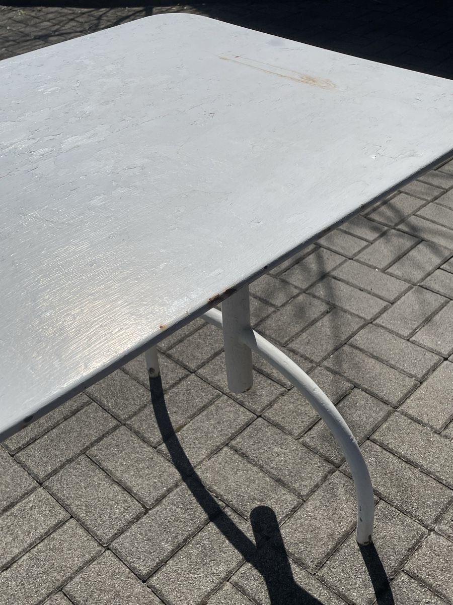 Tavoli: Blechtisch / Metalltisch / Gartentisch sehr stabil – Usato da Brienz BE venduto da hansimmerguet 1