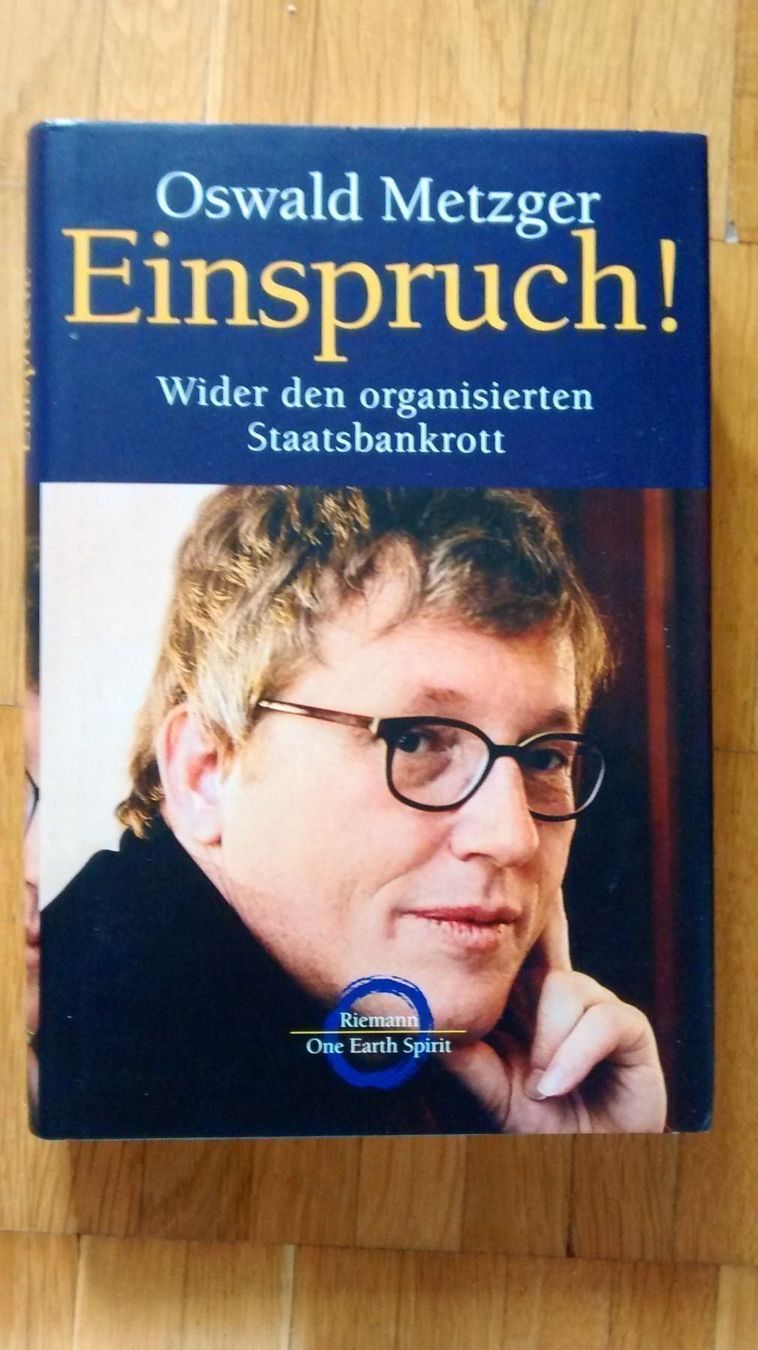 Libri: Einspruch!, Buch, Oswald Metzger – Usato da Zürich venduto da mdiedric