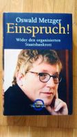 Einspruch!, Buch, Oswald Metzger