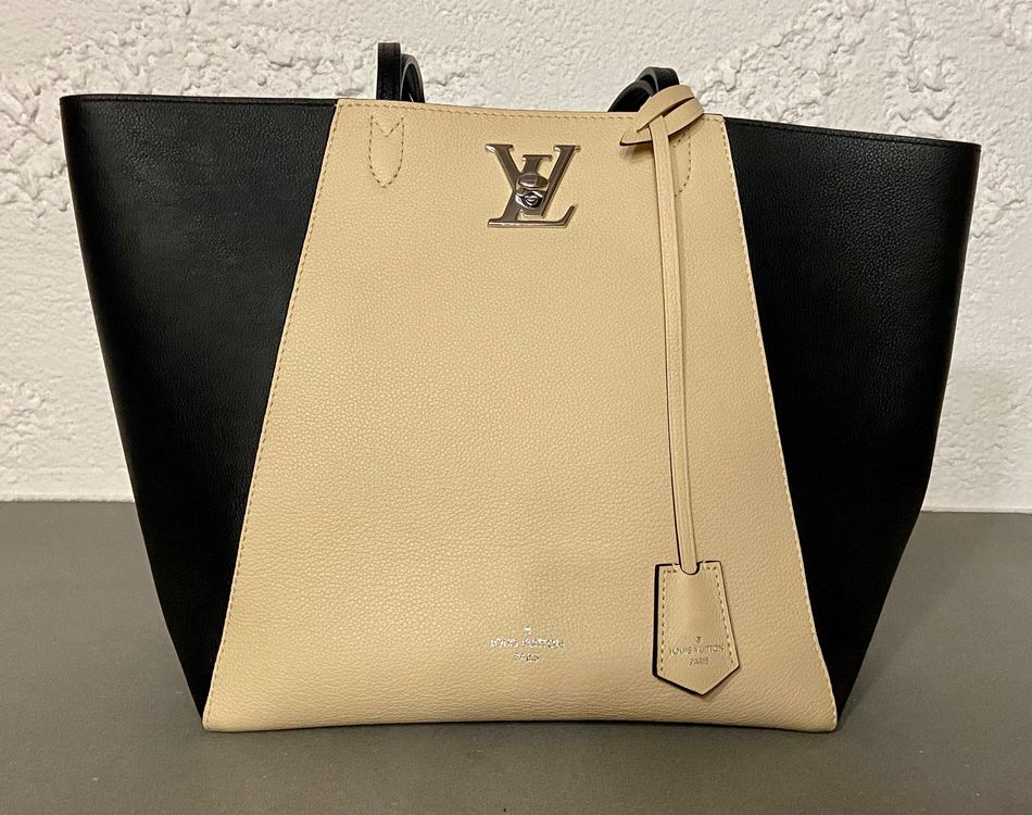 Louis Vuitton - Lockme Cabas Vanille Noir