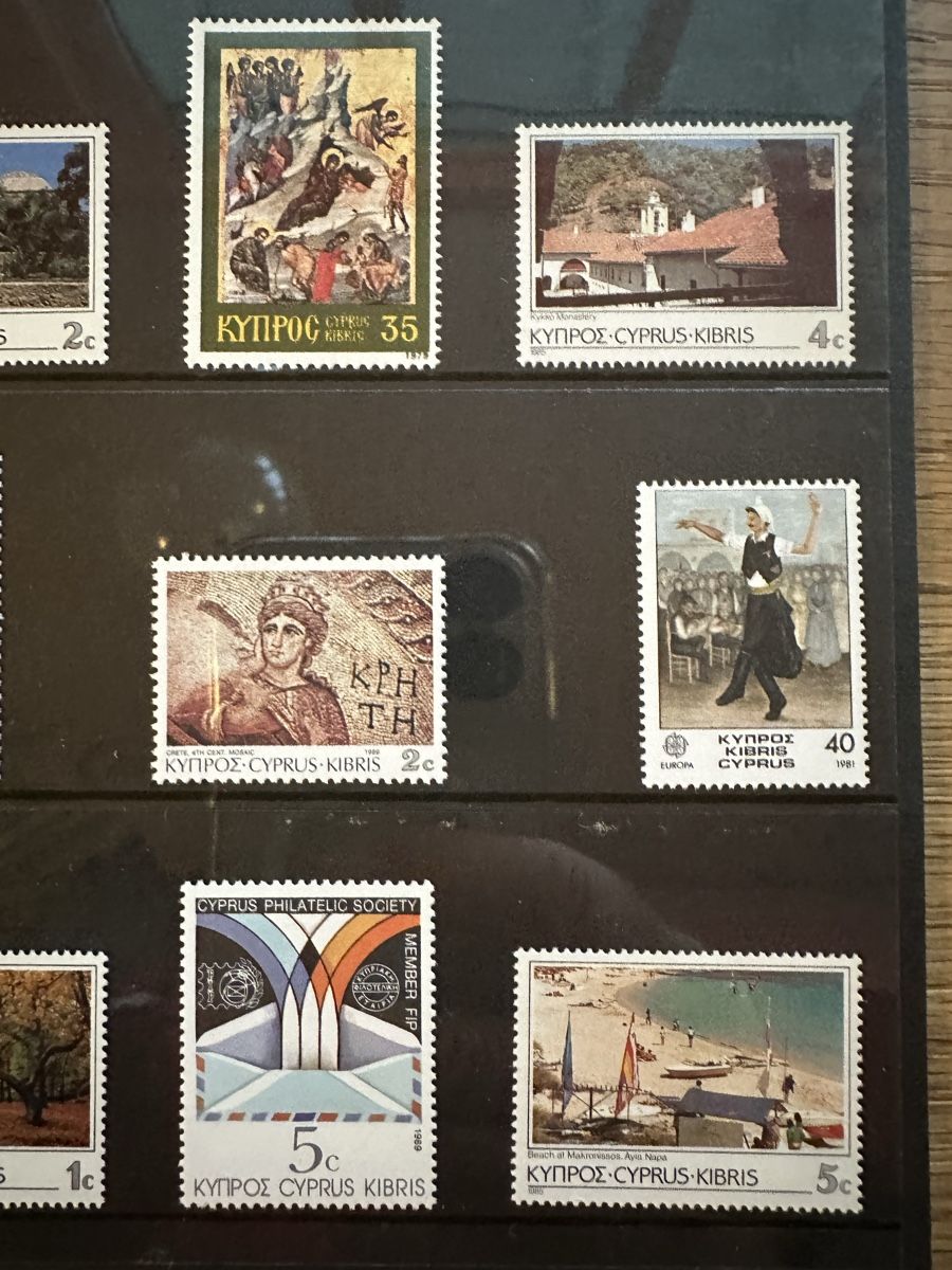 Tutti i francobolli: Zypern - Souvenir Set postfrisch ** – Usato da Schmitten / FR venduto da Samsara169 4
