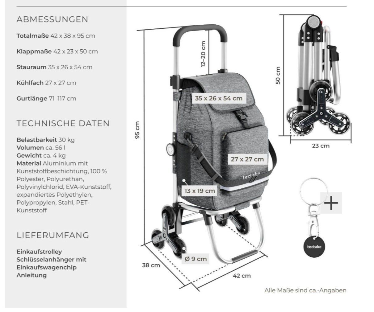Altro per la casa: Einkaufstrolley Shopper – Nuovo (secondo la descrizione) da Steinhausen venduto da Retourenprofis 1