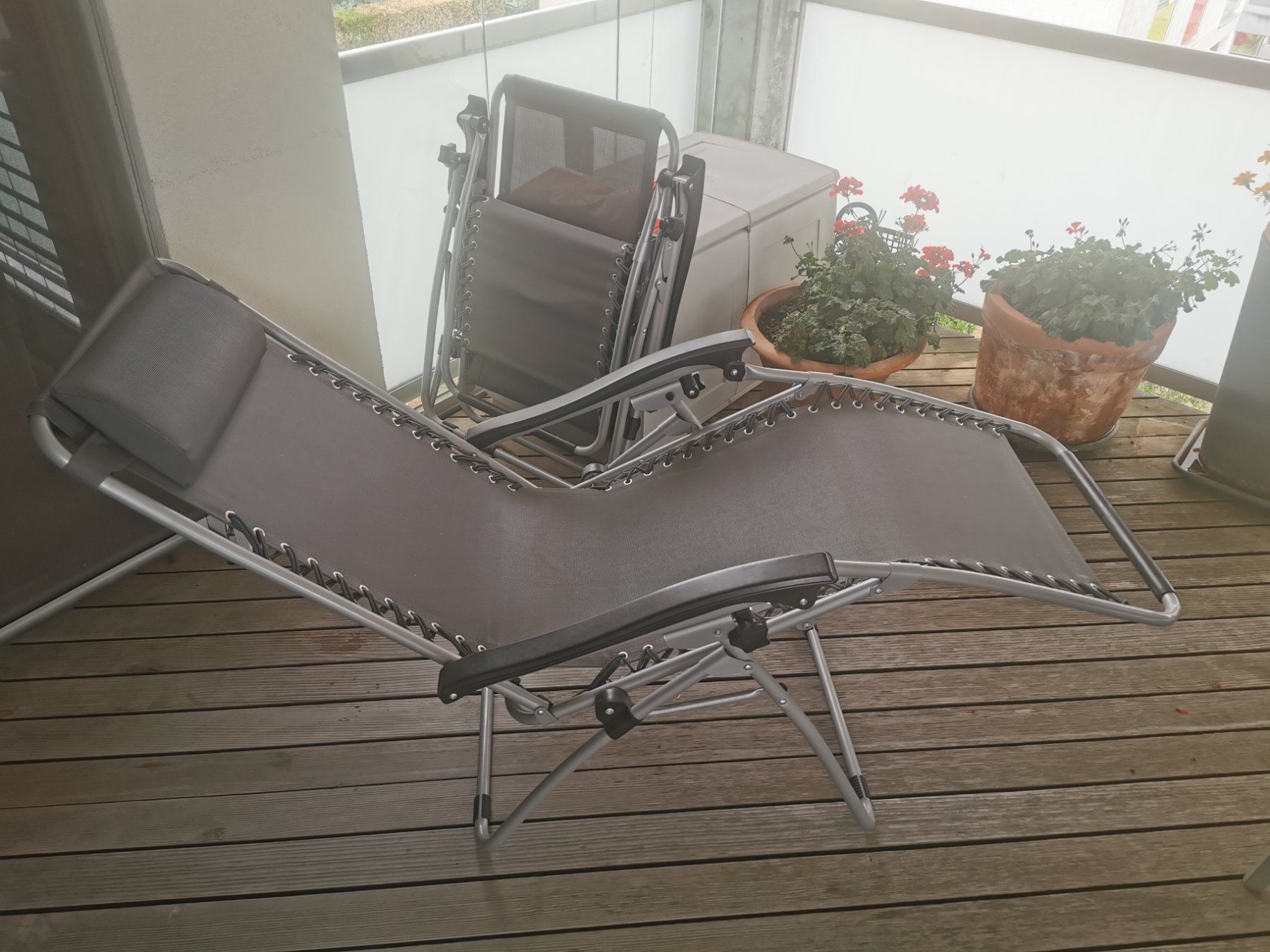 Sedie a sdraio: 2 Top Liegestühle neuwertig – Usato da Ipsach venduto da Mandarine3 1