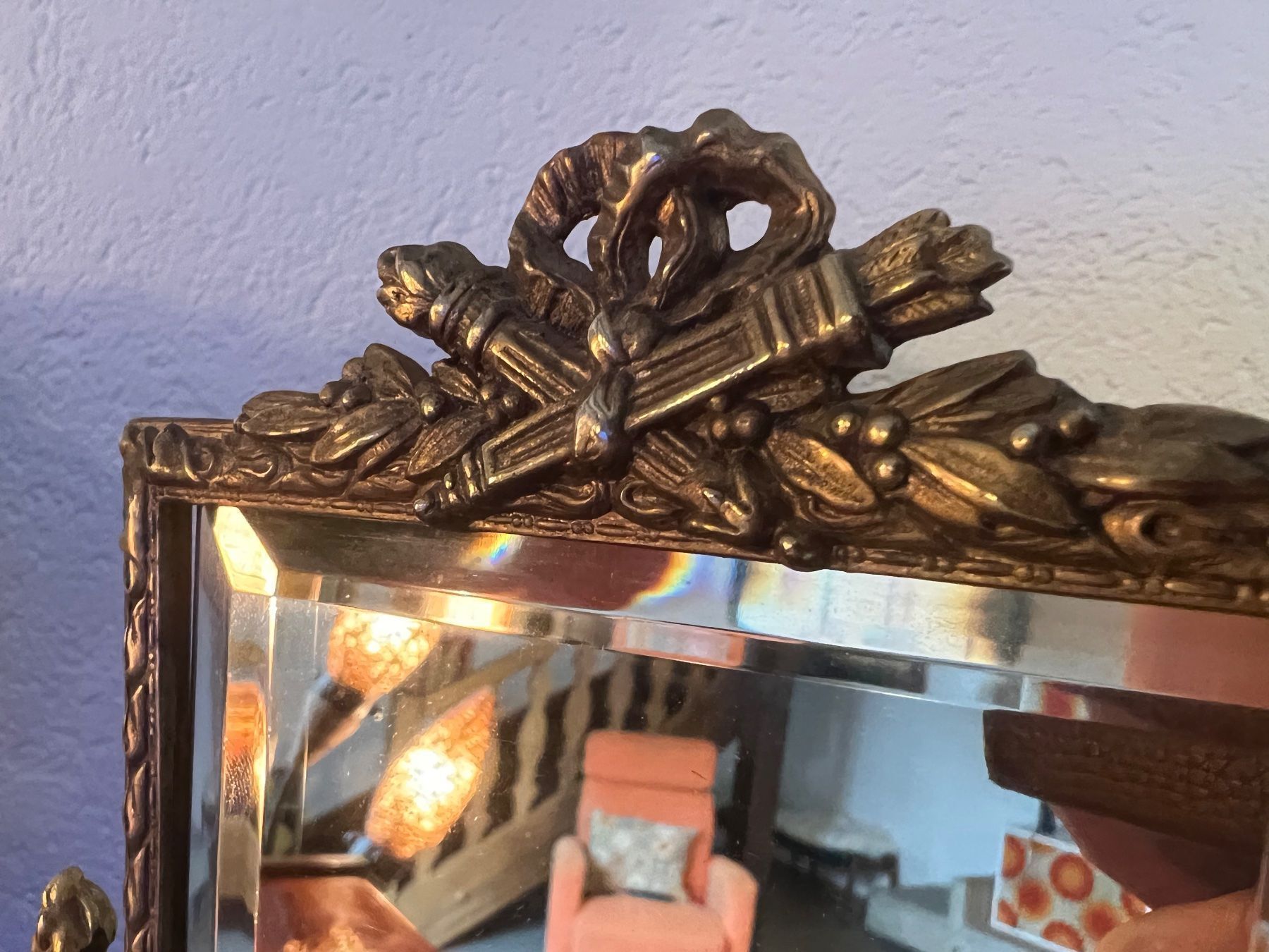 Spiegel: Ancien miroir sur pieds – Gebraucht aus Bulle von ABELiAM 4