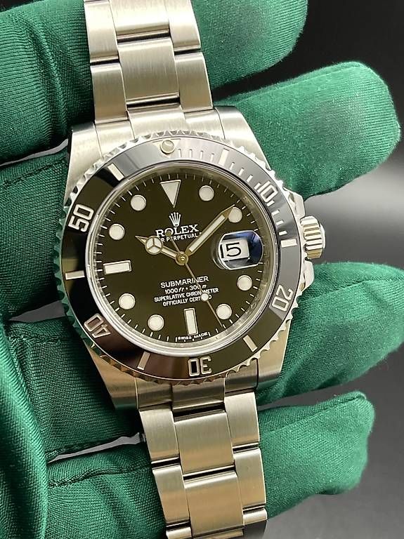 Rolex Orologi: Rolex Submariner Date 116610LN "Chromalight" 2017 Full Set – Usato da Lugano venduto da luganotopwatches 3