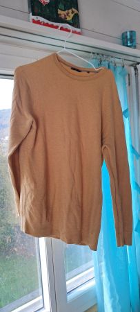 Sehr schöner Herren Pullover in gelb/curry