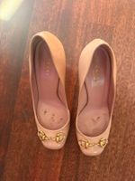 Gucci Pumps Lackleder beige Grösse 38.5 gebraucht