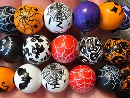 Halloween Hexen Piraten Armband Kugeln groß Kinder Feier