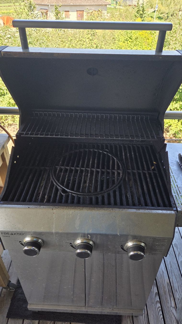 Griglie: Gasgrill  Fire King – Usato da Mellingen venduto da Secost 1