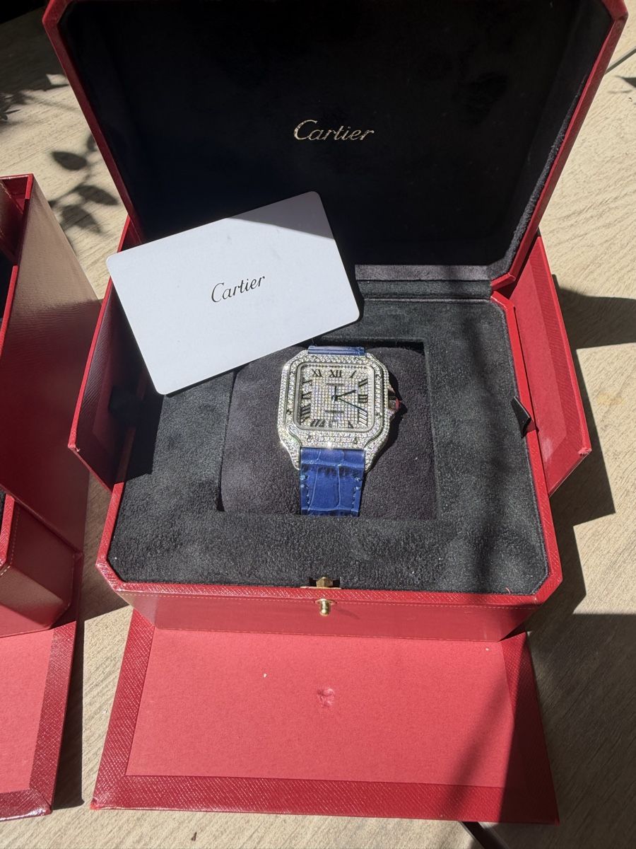 Cartier Uhren: CARTIER SANTOS – Gebraucht aus Studen BE von mme_zv2z 2