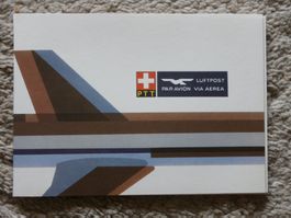 SWISSAIR Pro Aero PTT Luftpost 1981 Balair Ad Astra etc