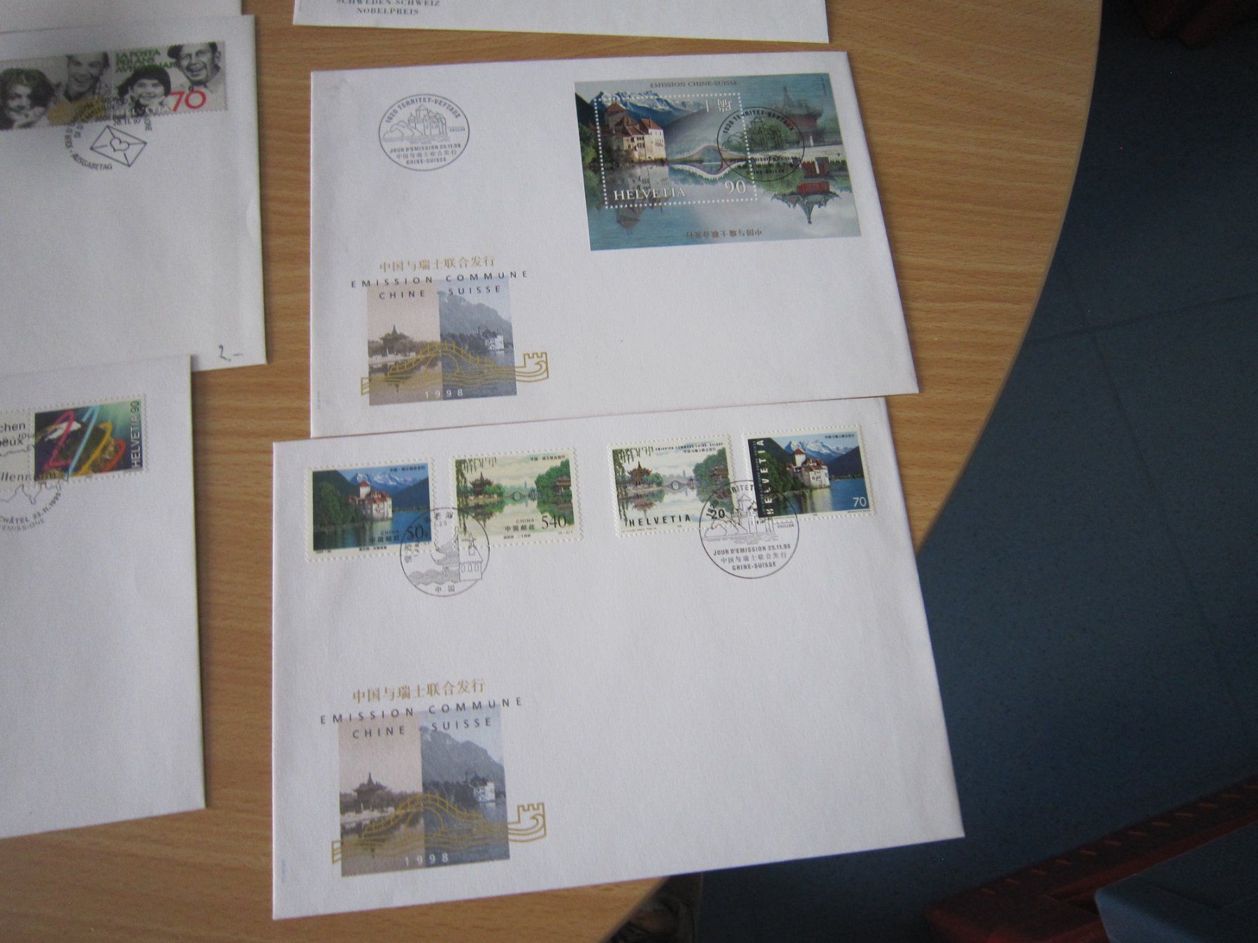 Tutti i francobolli: Lot O1 schöne Grossbriefe FDC – Usato da Giubiasco venduto da sal_9j6w 2