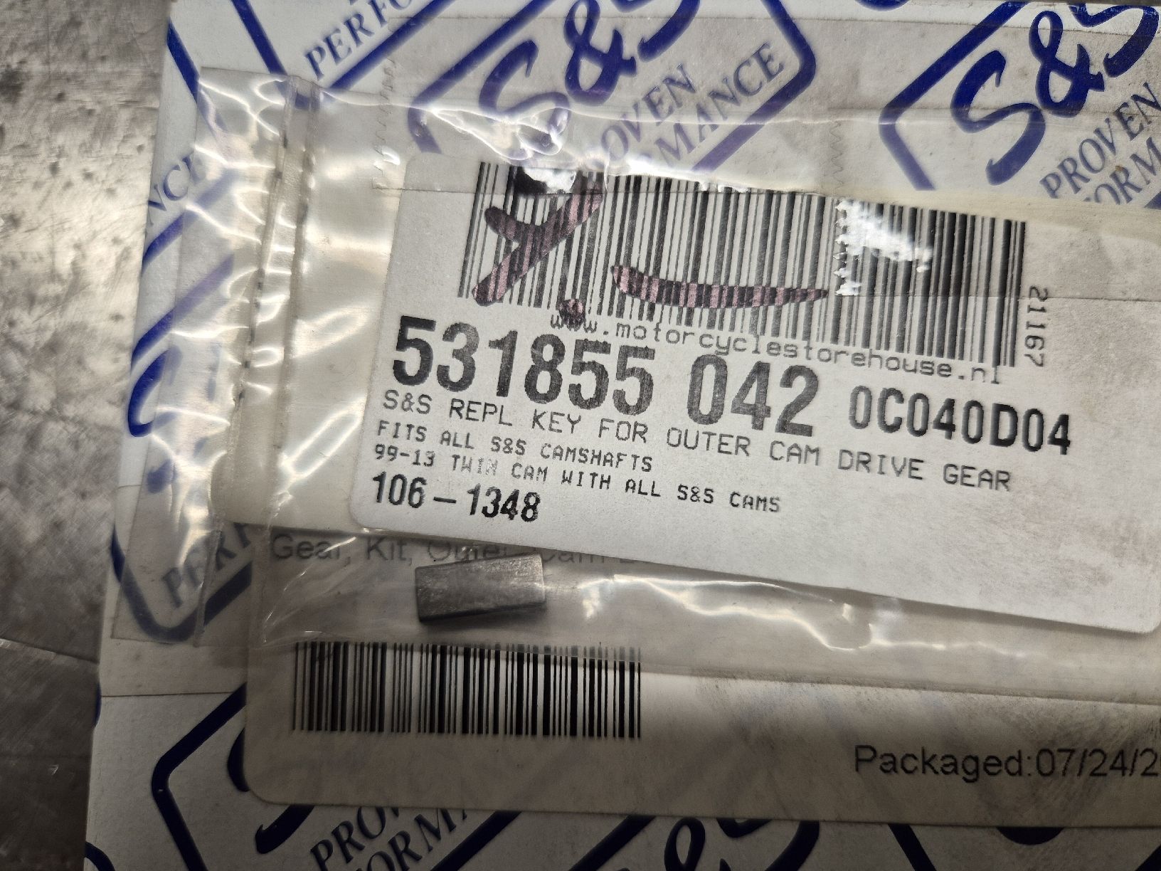 Harley-Davidson Alle Motorradersatzteile: Pignon arbre à cames Harley-Davidson S&S – Neu und originalverpackt aus Le Locle von CHEGUA 3