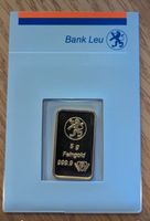 Bank Leu Goldbarren 5g Feingold 999.9