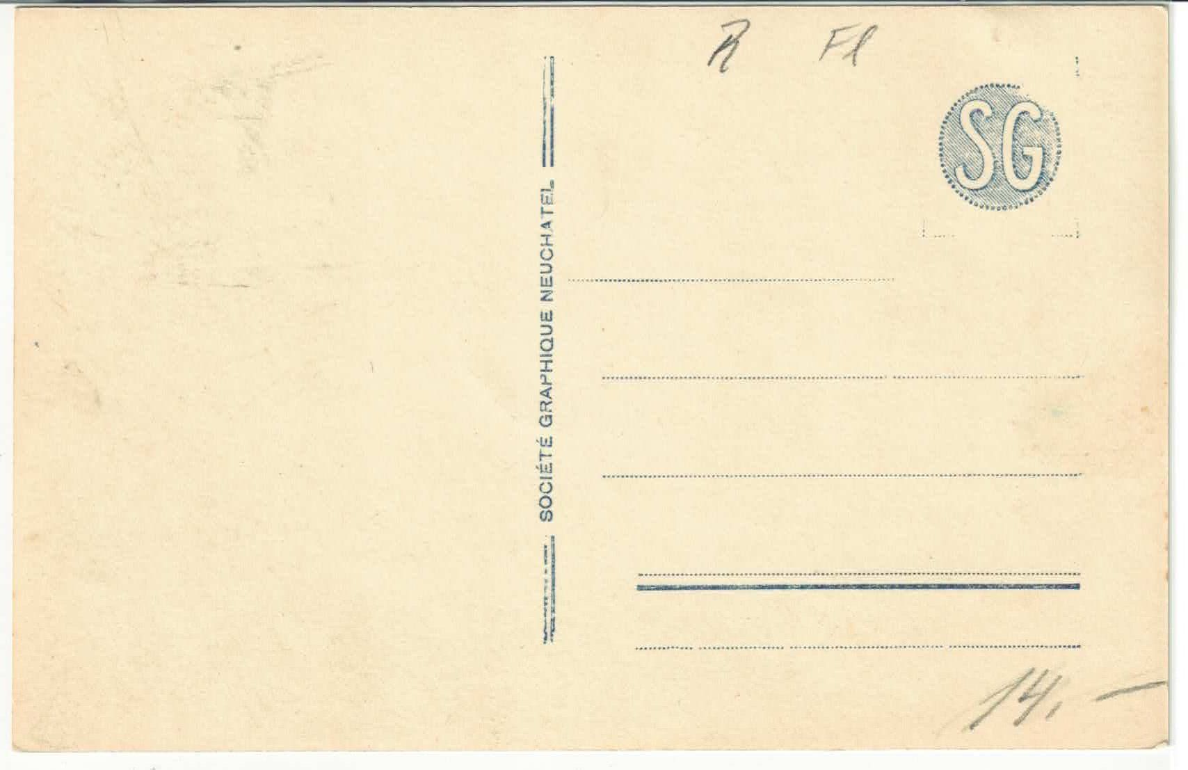 Cartes postales: Le Locle - Vue generale – D'occasion à Ettingen par Kartenplanet 1