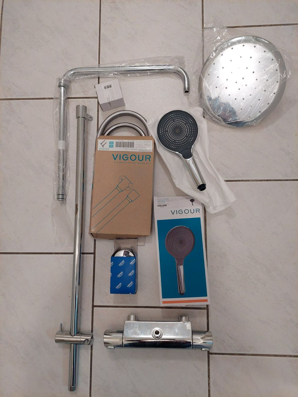 Docce: Regendusche/Duschsystem der Marke Vigour – Nuovo (secondo la descrizione) da Untersiggenthal venduto da Cello00001