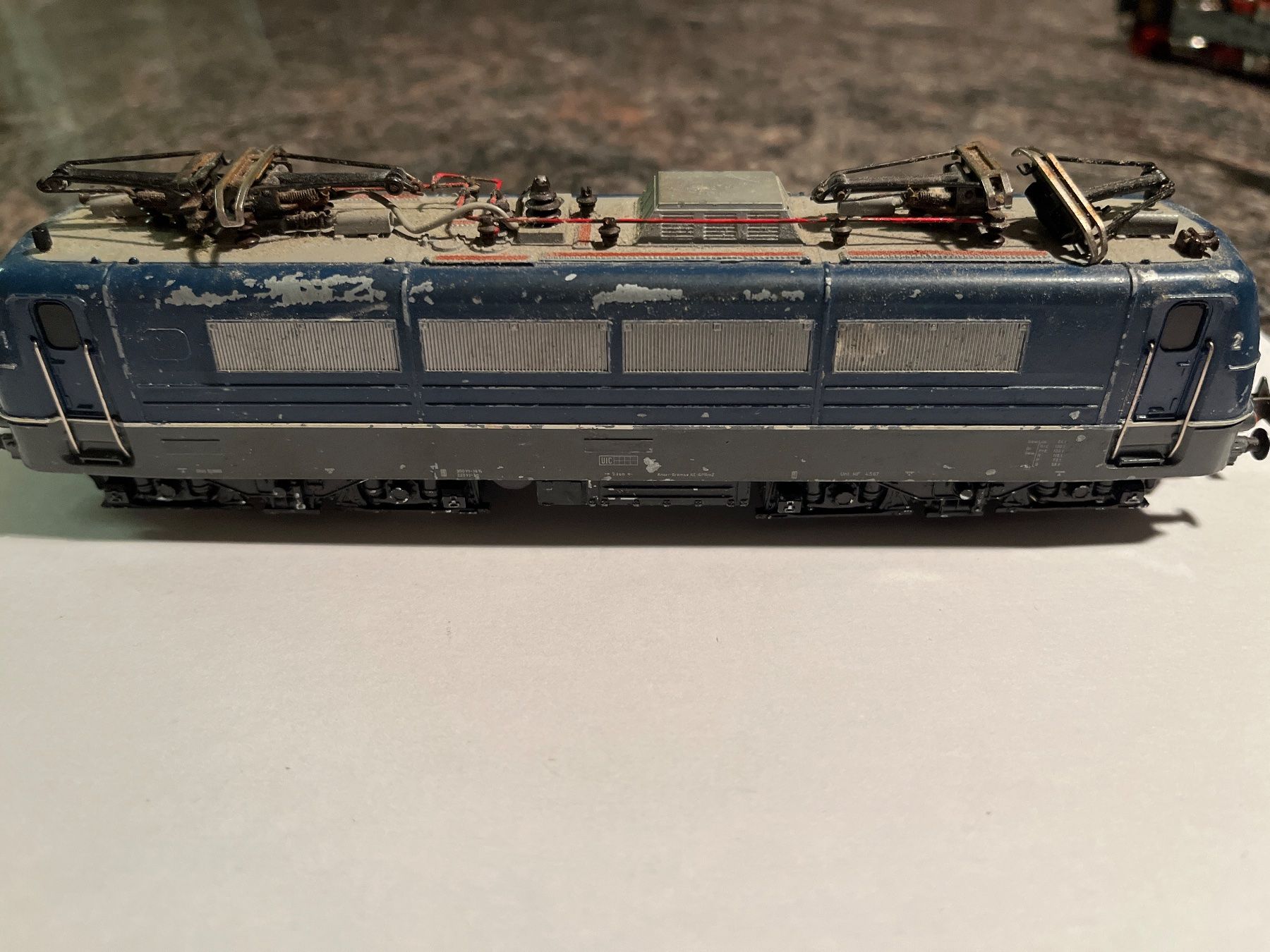 Modellini di ferrovie: Lokomotive, blau – Usato da Spiegel b. Bern venduto da Burdicrew