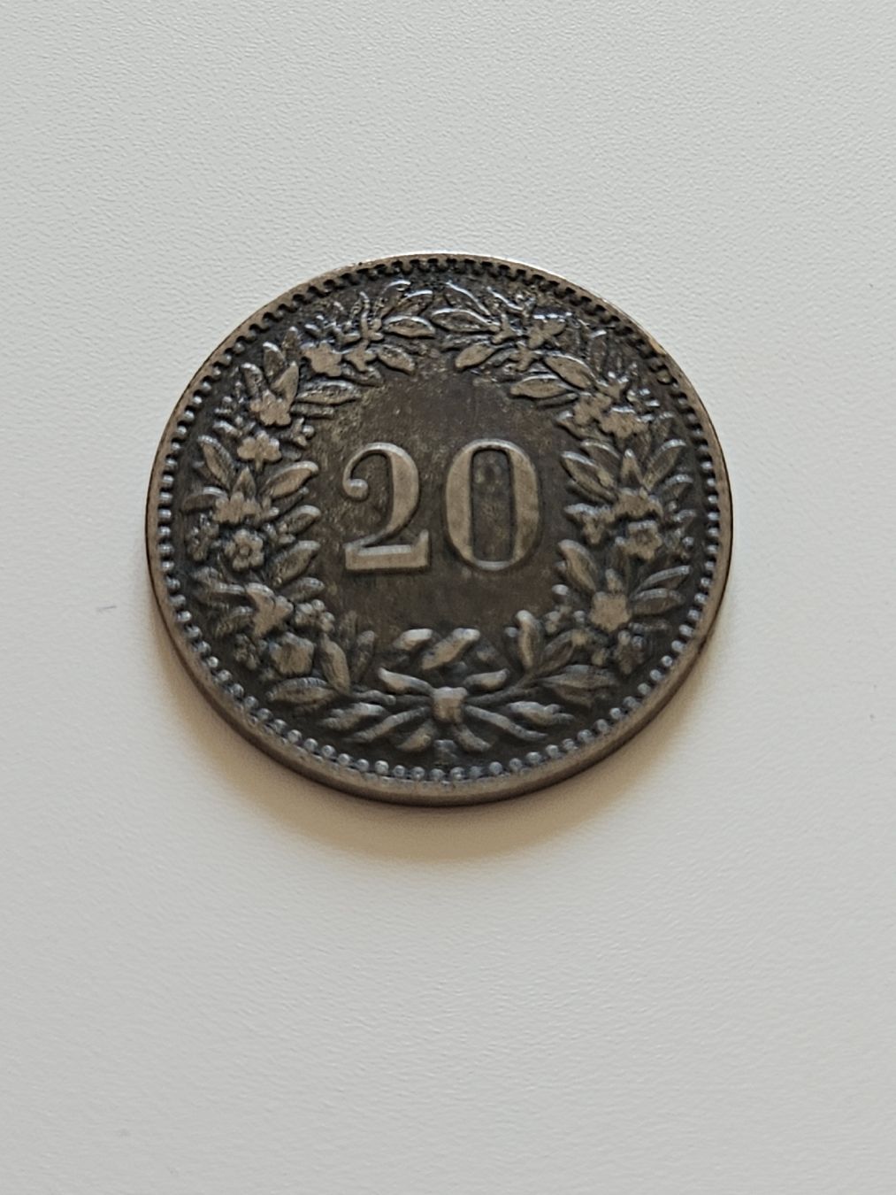Alle Münzen: 20 Rappen 1858 – Gebraucht aus Pfäffikon ZH von Melibol 1