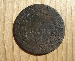 (D3) Neuenburg Halbbatzen 1808