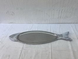 WMF Servierplatte Fischform Edelstahl (5)
