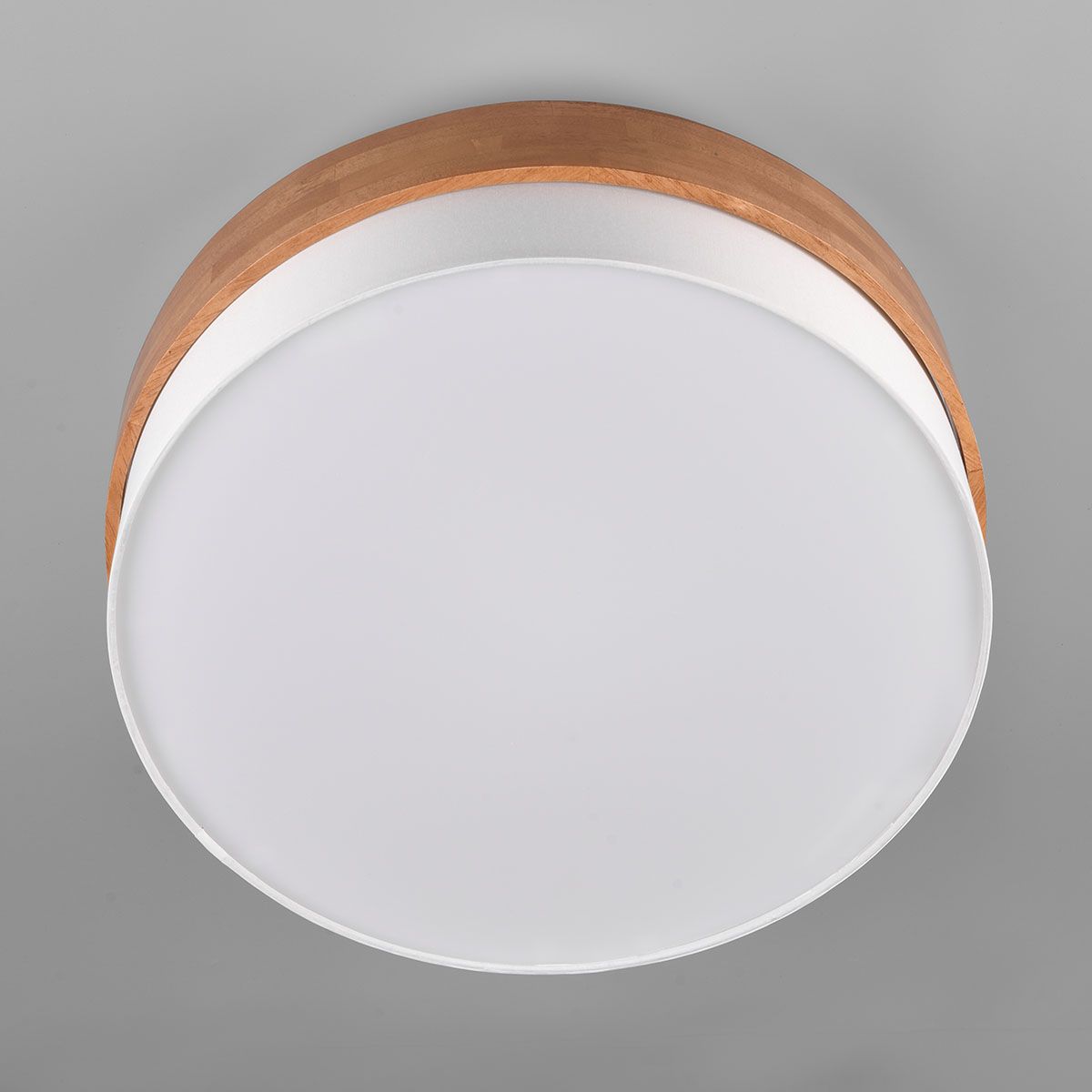 Lampadari & plafoniere: Deckenleuchte, Naturholz, Stoffschirm – Nuovo (secondo la descrizione) da Kreuzlingen venduto da Smart-Light 3