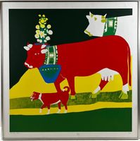 Walter Nussbaum (1913-1984) >> Alpaufzug<<