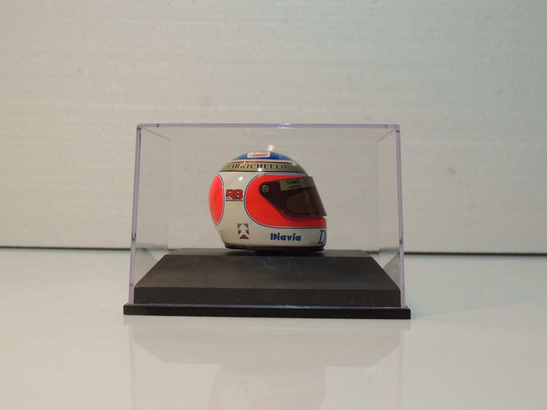 Minichamps Modellini d'auto: Minichamps Helm 1:8 R.Barrichello 1996 – Nuovo e nell'imballaggio originale da Corminboeuf venduto da corbay 1