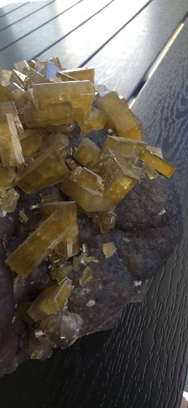 Minerali & Pietre curative: Fantastischer Baryt auf Fluorit – Usato da Däniken SO venduto da Cavansit 1