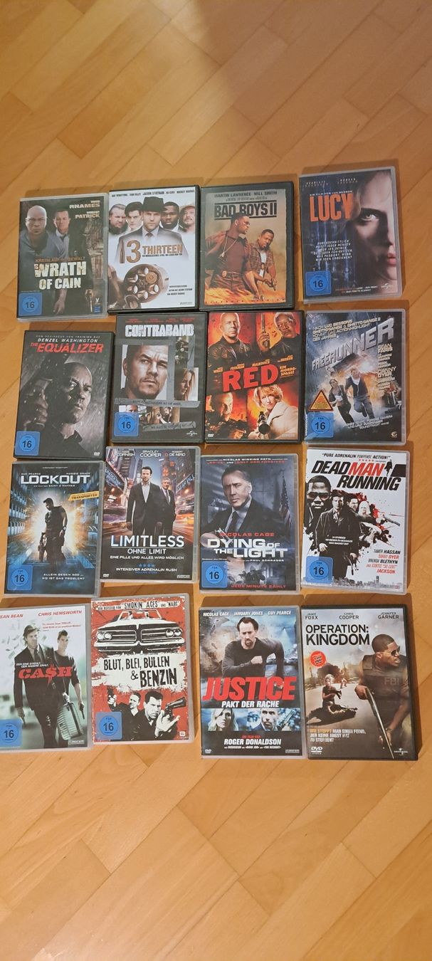 Tutti i DVDs: 16 Actionfilme – Usato da Wil SG venduto da Mirjrj92