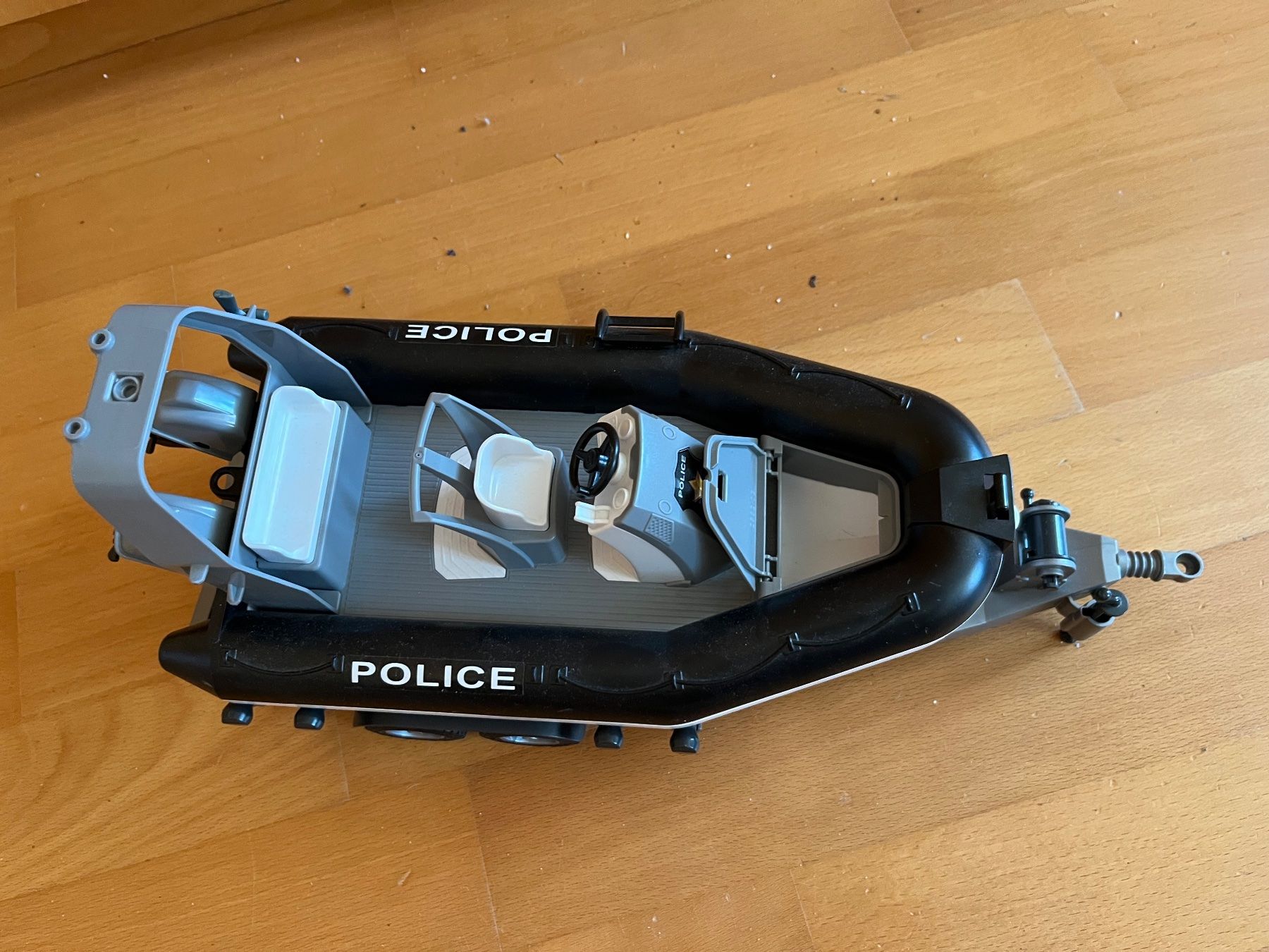 Playmobil Spielzeuge: Playmobil Polizei Boot mit Anhänger,  Station, Töff – Gebraucht aus Goldach von SSRConzept 1