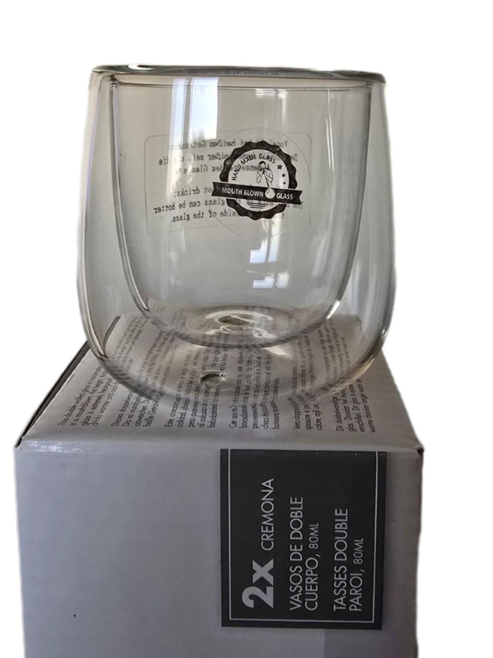 Bicchieri: CREMONA doppelwandig 80 ml 2 stck. – Nuovo e nell'imballaggio originale da Zufikon venduto da manifesto 1