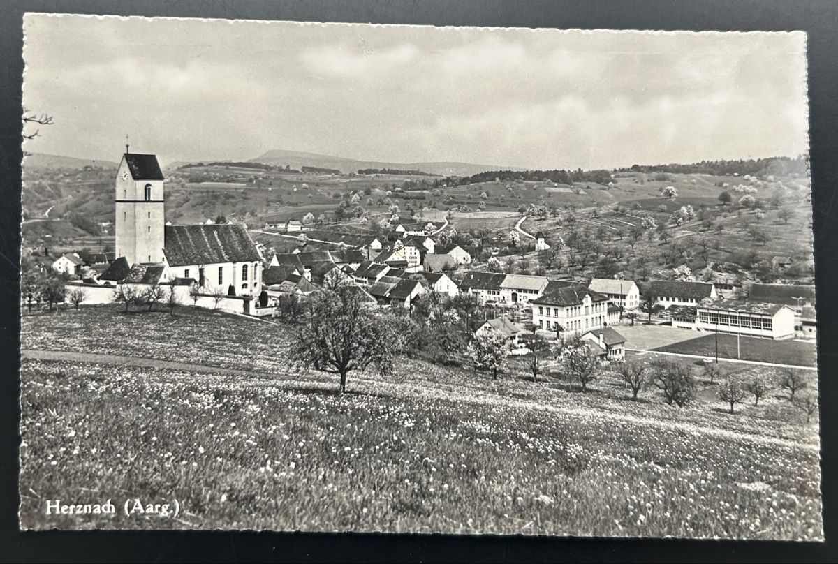 Cartoline postali: AK Herznach  – Usato da Horw venduto da Tellbub