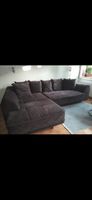 Ecksofa violett  mit Steppung gebraucht