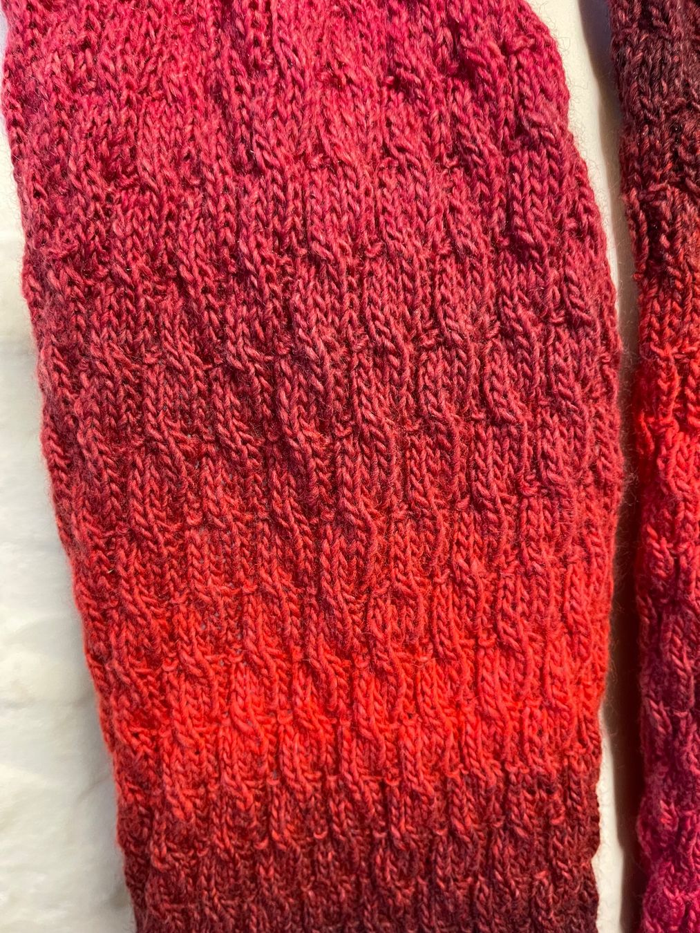 Foulards, Tücher & Schals: Schal, rot – Neu (gemäss Beschreibung) aus Urnäsch von pas_5r9c 3