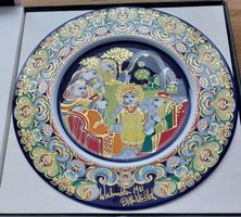 Rosenthal Weihnachtsteller 1981 Björn Wiinblad limitiert,Top