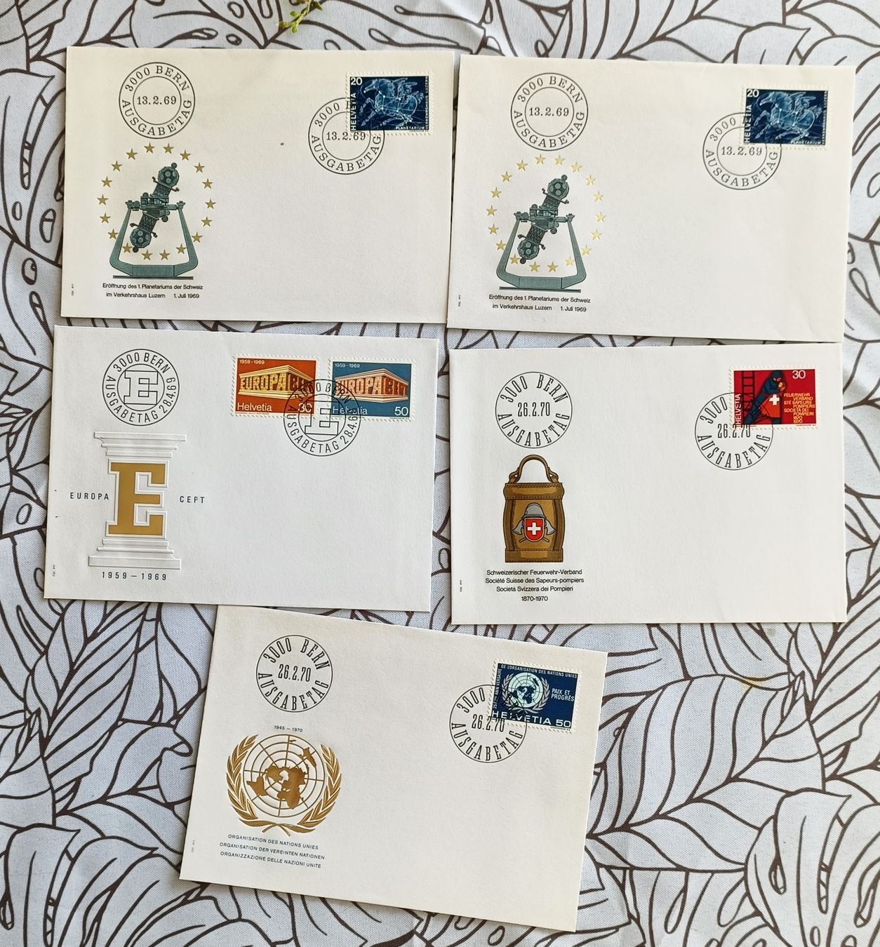 Tous les timbres: CH FDC Konvolut – Neuf (Voir description) à Dietlikon par Raffy12 7