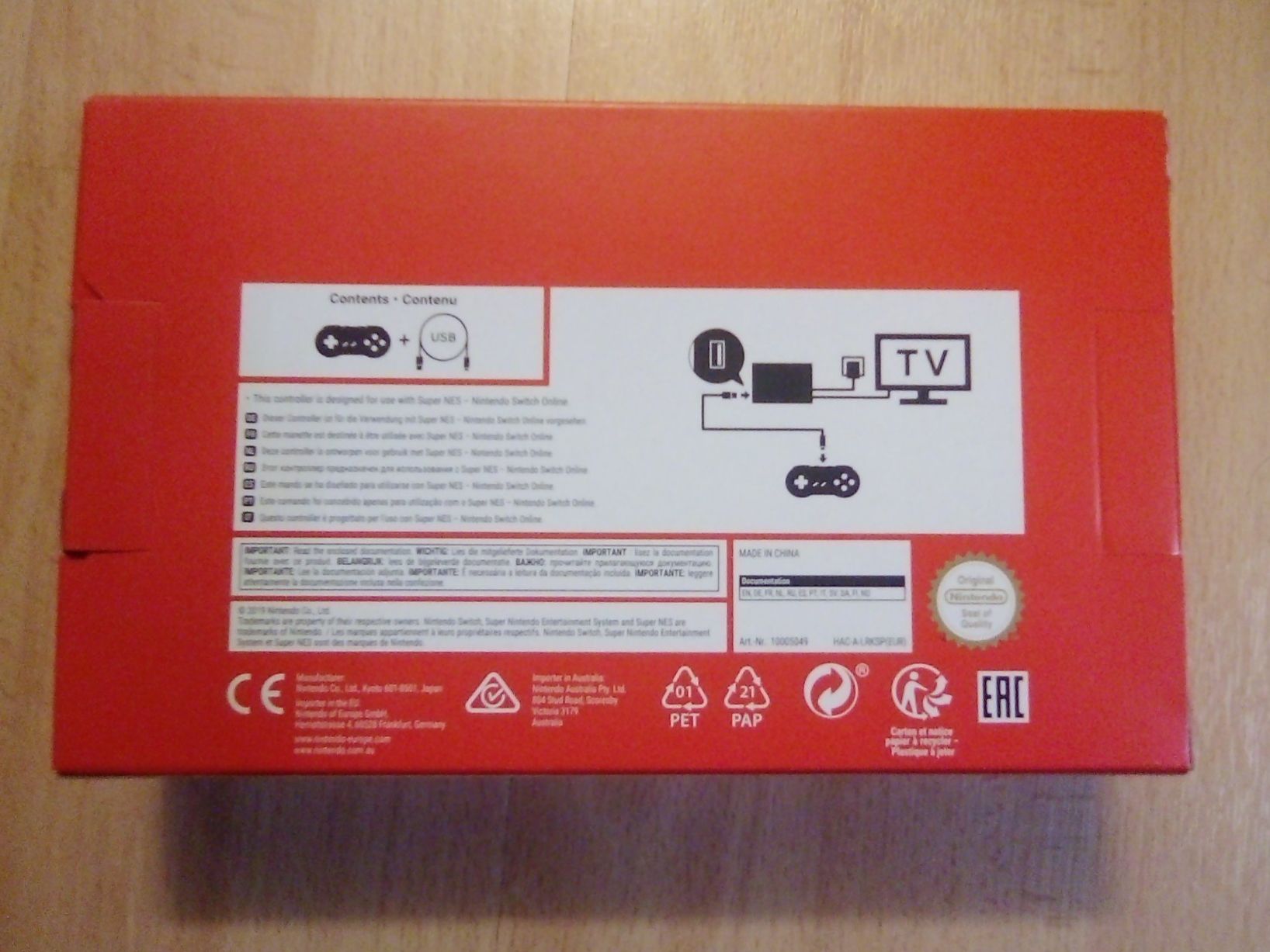 Nintendo Controller: Nintendo Switch Online SNES Controller | NEU mit OVP/CiB – Nuovo e nell'imballaggio originale da Winterthur venduto da Colonica 1