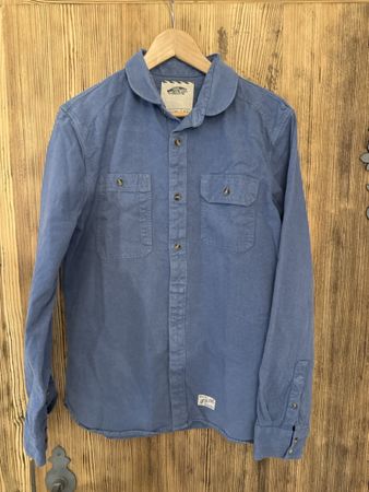 Vans Hemd blau langarm Grösse M guter Zustand
