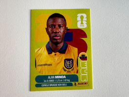 FIFA Sticker Alan Minda ECU 18 Panini 2026 UNITED EDITION