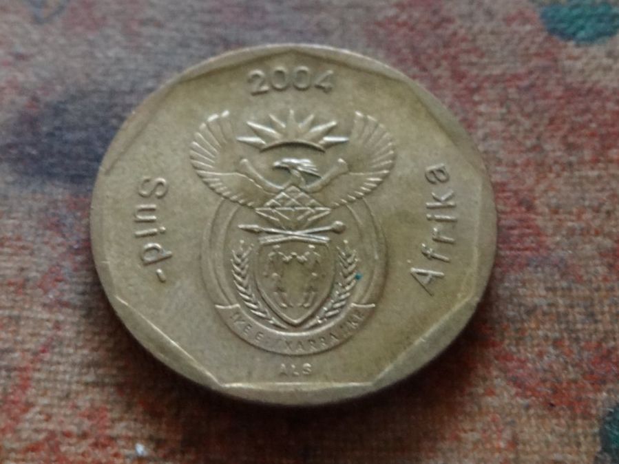 Alle Münzen: AFRIQUE DU SUD   50  Cents   2004 – Gebraucht aus Romanel-sur-Lausanne von Swift13 1
