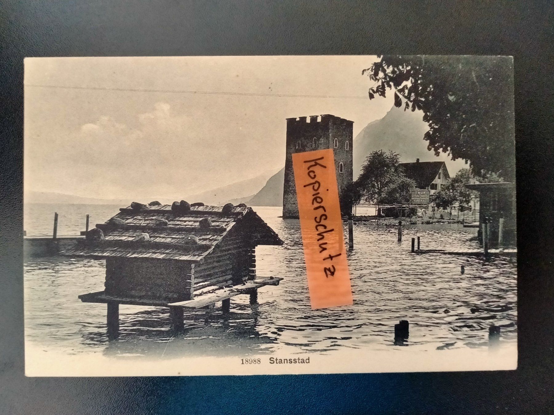 Cartoline postali: Stansstad Schnitzturm AK Nidwalden – Usato da Küssnacht am Rigi venduto da cartolina-1