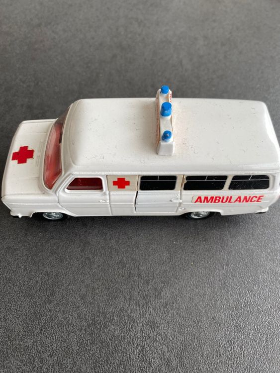 Dinky Toys Ford Transit Police - Accident - Made In England - 1/43 Vintage